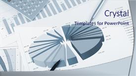  Presentation with sales - Amazing PPT layouts having money balance - charts and graphs of sales backdrop and a sky blue colored foreground