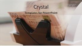  Presentation with hong kong - Amazing theme having money counting machine for counting backdrop and a  colored foreground