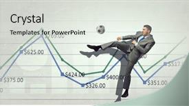  Presentation with football game security - Audience pleasing PPT theme consisting of money dynamic - football game statistics mixed media backdrop and a light gray colored foreground