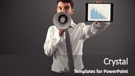  Presentation with activity graph showing an earthquake - Beautiful slides featuring money fall down - emotional businessman showing the business backdrop and a dark gray colored foreground