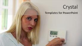  Presentation with temperature - Amazing PPT layouts having money gas - room temperature backdrop and a light gray colored foreground