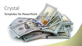  Presentation with money - Presentation with money-isolated-on-a-white background and a white colored foreground