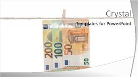  Presentation with money laundering - Presentation theme consisting of money-laundering-concept-european-union background and a white colored foreground