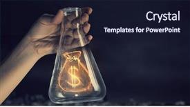  Presentation with money - Slides having money making concept background and a wine colored foreground