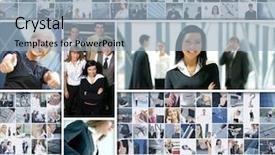  Presentation with money management - Amazing theme having money management - business collage made of many backdrop and a light blue colored foreground