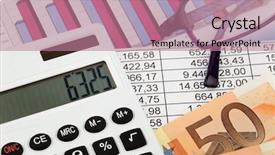  Presentation with revenue - Cool new slides with money management - calculator and various statistics when backdrop and a coral colored foreground