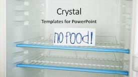  Presentation with food label - PPT layouts featuring money matters - label no food background and a light gray colored foreground