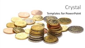  Presentation with money - Theme featuring money-on-white-background background and a white colored foreground
