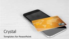  Presentation with money online - Theme enhanced with money order - online shopping concept smartphone background and a white colored foreground