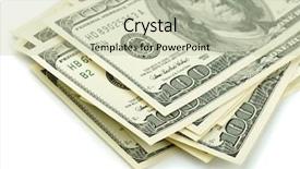  Presentation with stack - Amazing PPT layouts having save money us - close up of stack one backdrop and a soft green colored foreground