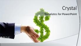  Presentation with hands holding - Slide deck featuring traditional venetian mask - venice italy background and a  colored foreground.