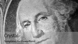  Presentation with extreme - PPT theme consisting of money us money microscopic view background and a light gray colored foreground