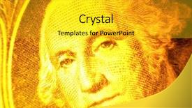  Presentation with money - Beautiful PPT layouts featuring money us money microscopic view backdrop and a yellow colored foreground