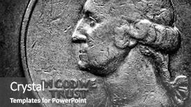  Presentation with word god - Slide set featuring money with words in god background and a gray colored foreground