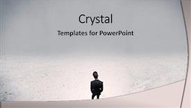  Presentation with businessman standing on maze - PPT theme consisting of moneywise wise - adult elegant businessman standing background and a light gray colored foreground