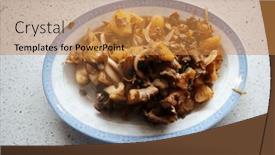  Presentation with mongolian - Slides with mongolian-barbecue-mongolian-barbecue background and a gold colored foreground