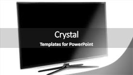  Presentation with blank whiteboard isolated on white - PPT layouts enhanced with monitor isolated on white background and a dark gray colored foreground