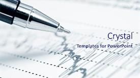  Presentation with monitoring - Audience pleasing PPT theme consisting of monitoring of stock index dynamics backdrop and a sky blue colored foreground