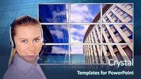  Presentation with modern - Beautiful PPT theme featuring monitors on modern business background backdrop and a  colored foreground