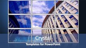  Presentation with modern - Cool new presentation theme with monitors on modern business background backdrop and a  colored foreground