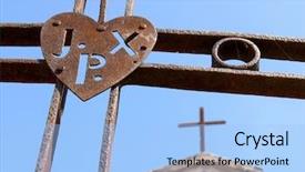  Presentation with acronym - Slides with monk passionisti and their christian background and a light blue colored foreground