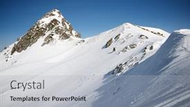  Presentation with sneak peak - Audience pleasing PPT layouts consisting of monks-peak-in-the-pyrenees backdrop and a light gray colored foreground