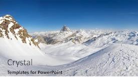  Presentation with france - Audience pleasing slide deck consisting of monks-peak-named-as-pic backdrop and a light gray colored foreground