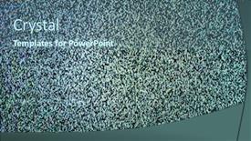  Presentation with noise - Audience pleasing PPT layouts consisting of monochrome-noise-on-a-television backdrop and a ocean colored foreground
