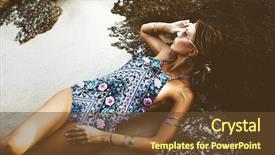  Presentation with jewelery - Colorful slides enhanced with monokini - photo of beautiful boho styled backdrop and a tawny brown colored foreground