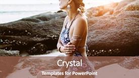  Presentation with jewelery - Cool new PPT theme with monokini - photo of beautiful boho styled backdrop and a tawny brown colored foreground