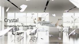  Presentation with tired - Cool new presentation with monotone - when tired of monotonous work backdrop and a lemonade colored foreground