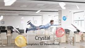  Presentation with tired - Amazing PPT theme having monotone - when tired of monotonous work backdrop and a soft green colored foreground