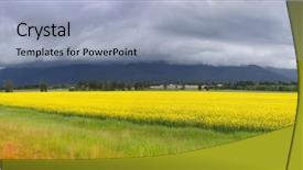  Presentation with montana - PPT theme featuring monsoon - beautiful landscape in montana background and a light blue colored foreground