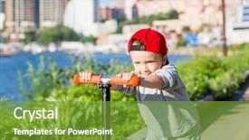  Presentation with e scooter - Beautiful PPT layouts featuring monta rusa - happy little preschooler boy riding backdrop and a tawny brown colored foreground