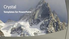  Presentation with mont blanc - Colorful presentation enhanced with montblanc - aiguille du blaitiere 3522 m backdrop and a  colored foreground