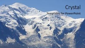  Presentation with mont blanc - Audience pleasing slide deck consisting of montblanc - mont blanc mont blanc massif backdrop and a  colored foreground