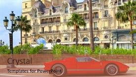  Presentation with sports car - Audience pleasing PPT layouts consisting of monte-carlo-monaco-july-13 backdrop and a  colored foreground