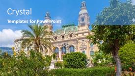  Presentation with opera - PPT layouts enhanced with monte-carlo-monaco-july-13 background and a teal colored foreground