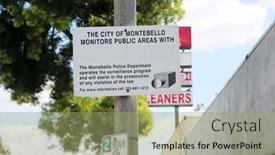  Presentation with crime - Slide set consisting of montebello-california-usa-march-12 background and a mint green colored foreground