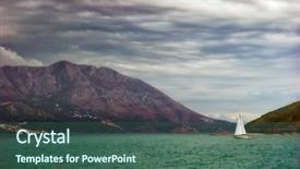  Presentation with gloomy - Cool new presentation with  backdrop and a  colored foreground