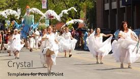  Presentation with movement - Beautiful presentation featuring montpellier-vermont-usa-may-05 backdrop and a mint green colored foreground