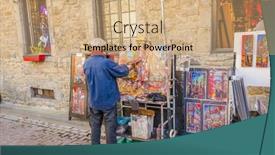  Presentation with painting old - 