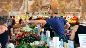  Presentation with america canada - PPT theme having montreal-canada-sep-8-jean background and a coral colored foreground