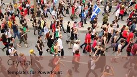  Presentation with protest - Amazing PPT layouts having montreal-may-22-quebeckers-demonstrate backdrop and a coral colored foreground