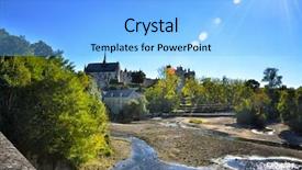  Presentation with heritage - Presentation with montreuil-bellay has an exceptional background and a light blue colored foreground