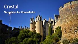  Presentation with rajput heritage - Presentation theme having montreuil-bellay has an exceptional background and a ocean colored foreground