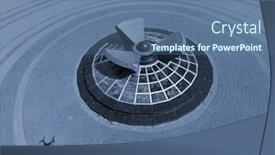  Presentation with chernobyl disaster - Colorful PPT theme enhanced with monument-and-memorial-park backdrop and a ocean colored foreground