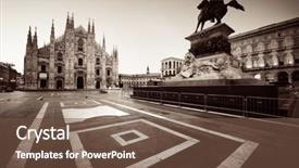  Presentation with executive marting luther king j - Beautiful PPT layouts featuring monument to king victor emmanuel backdrop and a tawny brown colored foreground