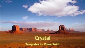  Presentation with utah - Presentation theme with monument-valley-mittens-from-artist background and a tawny brown colored foreground