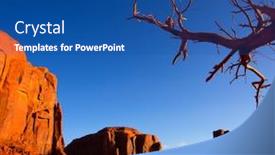  Presentation with utah - Beautiful slide set featuring monument valley north window view sunrise light utah backdrop and a ocean colored foreground